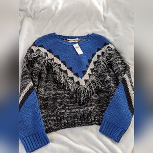 Fringe Anthropologie Sweater NWT